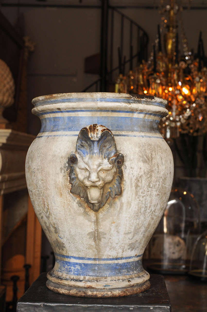 cast iron vase