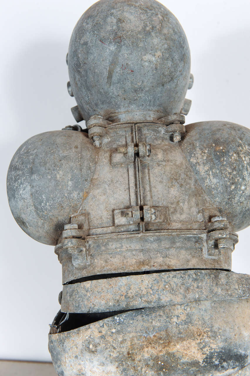 Model of the First Atmospheric Diving Suit (ADS) In Distressed Condition In Baambrugge, NL