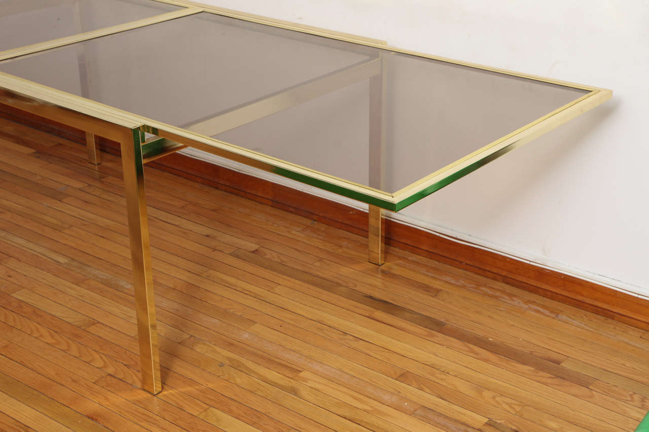 Polished Brass Table by DIA For Sale 3