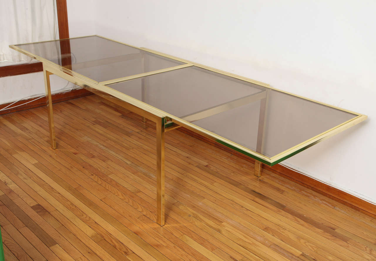 Polished Brass Table by DIA For Sale 4
