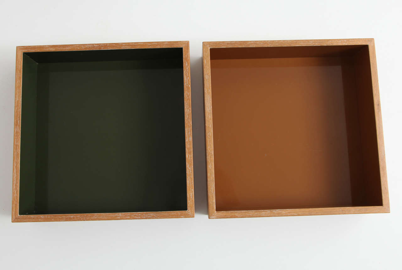 Oak Takashimaya Trays