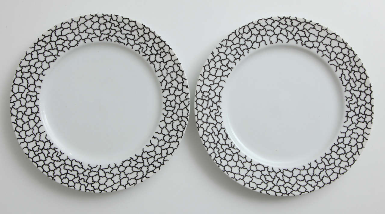 "Montreal" Plates by Sowden for Swid Powell at 1stDibs