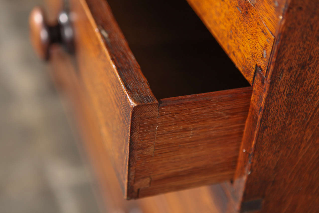 Wood George II Bureau or Slant Front Desk For Sale