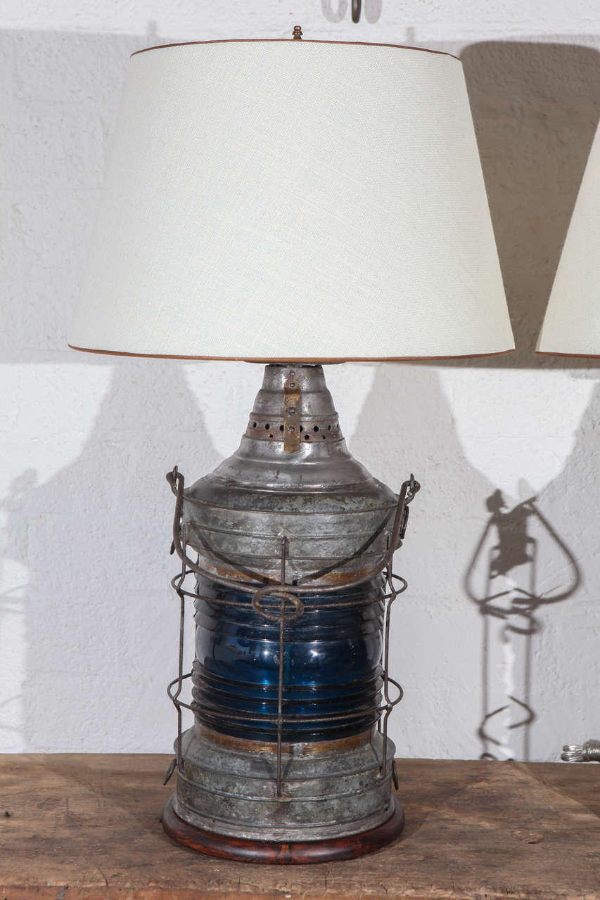 port and starboard lamps