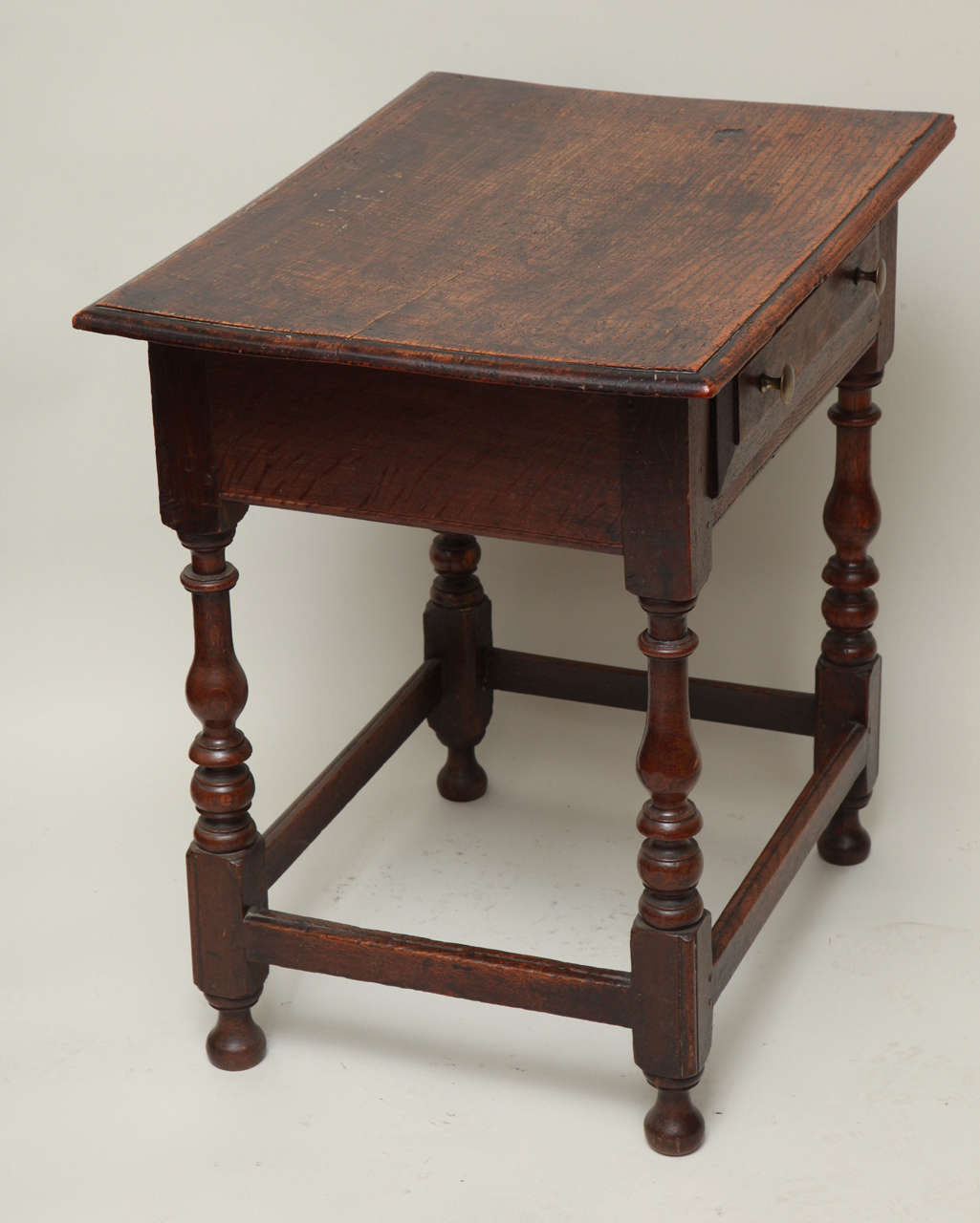 Late 17th Century English Oak and Ash Side Table 2