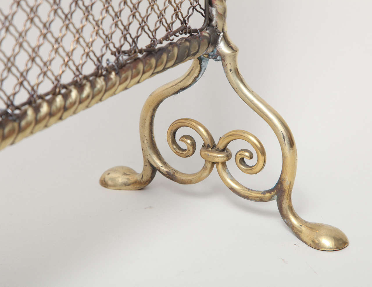 Unusual Arched Fire Screen 1