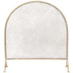 Unusual Arched Fire Screen