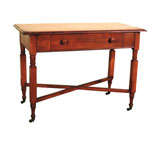 Early American Sheraton Tiger Maple table/server