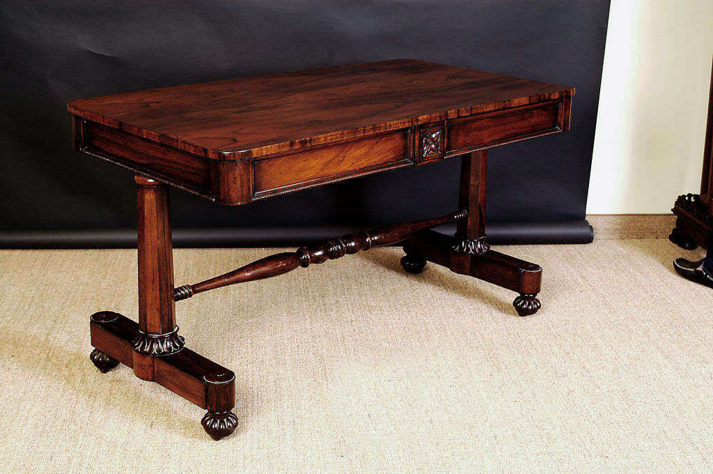 William IV Rosewood Writing Table