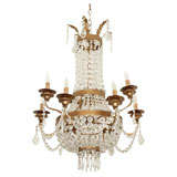 Swedish Gustavian Style Chandelier 10