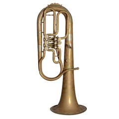 Vintage Decorative Parade French Saxhorn