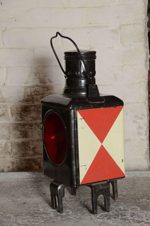 Pair of French Railroad Lanterns to Port 2