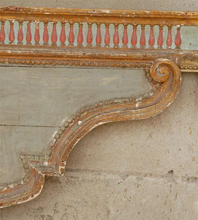 Painted 19th Century European Wall Decoration