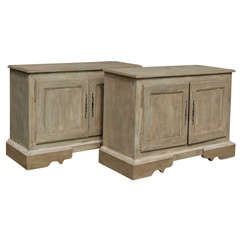 Two Custom Painted Buffets