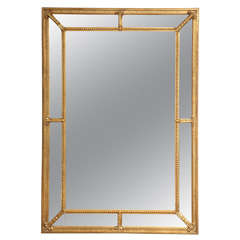Italian Gilded and Carved Wood Framed Mirror
