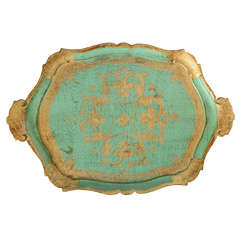 Venetian Papier-mâché Decorative Tray
