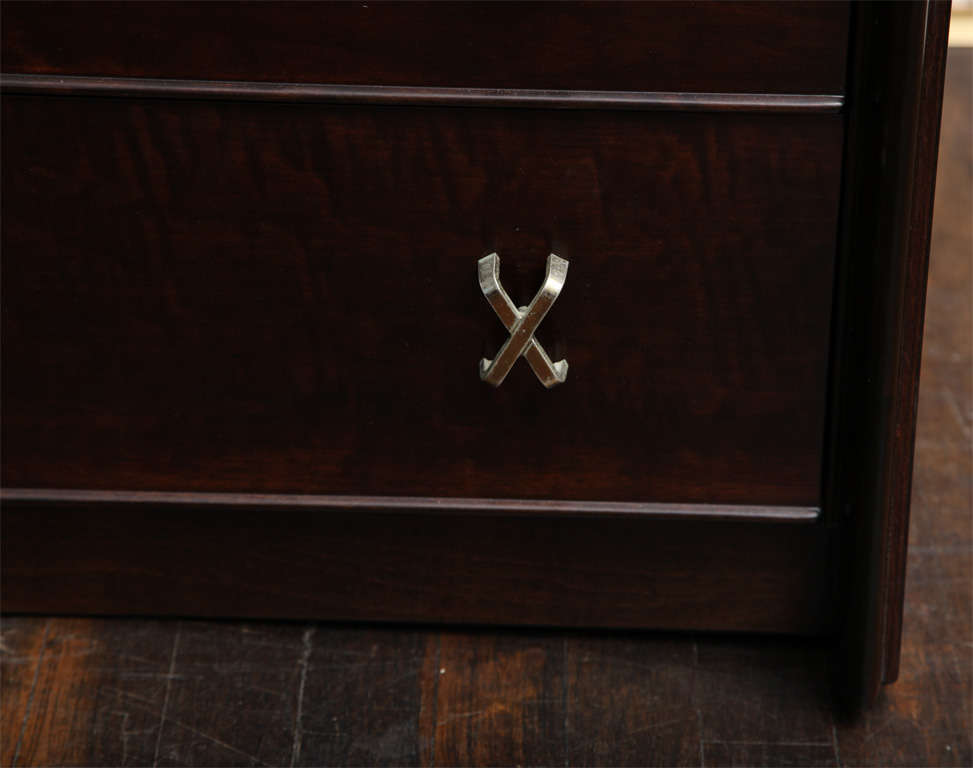 Gentleman's Chest of Drawers by Paul Frankl In Excellent Condition In New York, NY