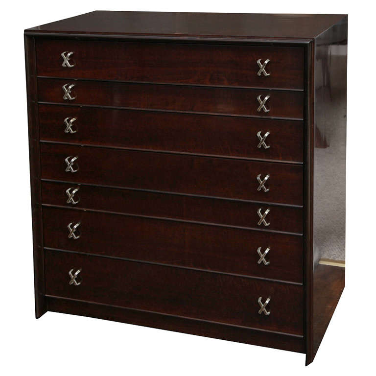 Gentleman's Chest of Drawers by Paul Frankl at 1stdibs