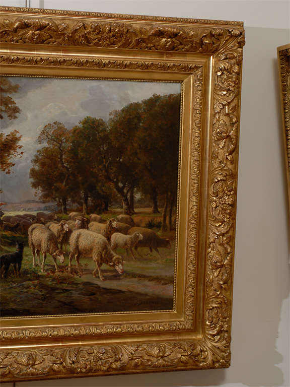 gilt framed oil paintings