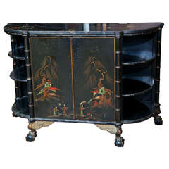 English Chinoiserie Style Server Sideboard