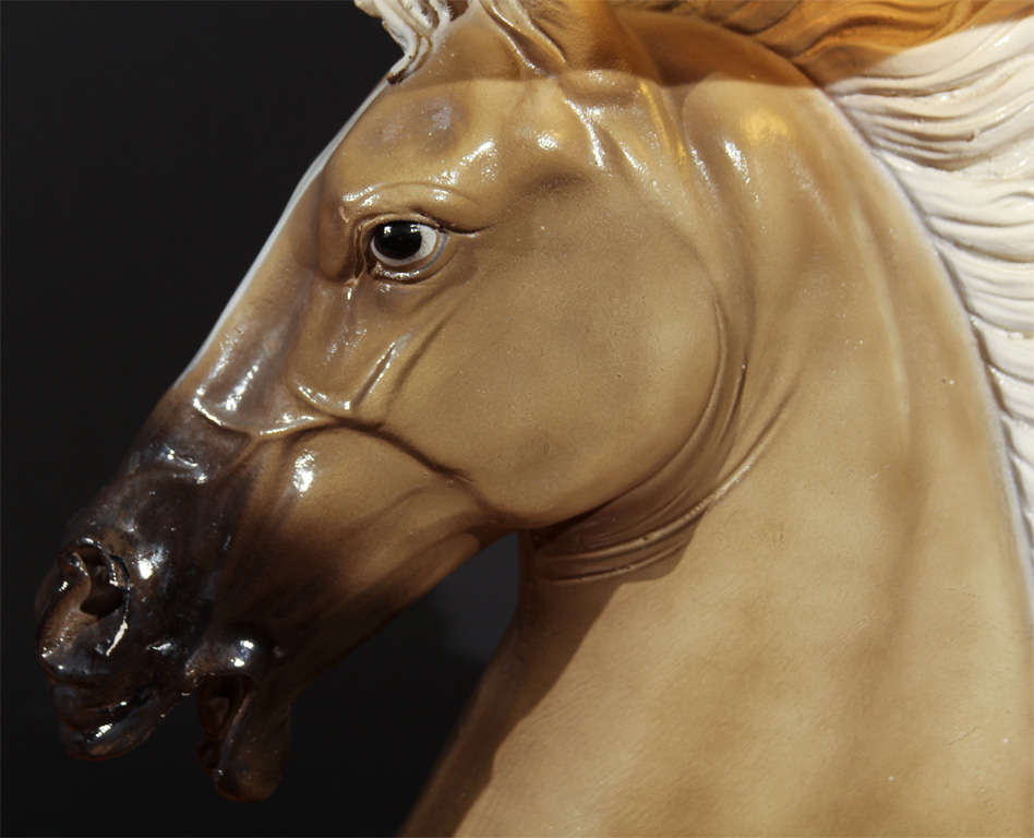Paint Horse Head Lamp