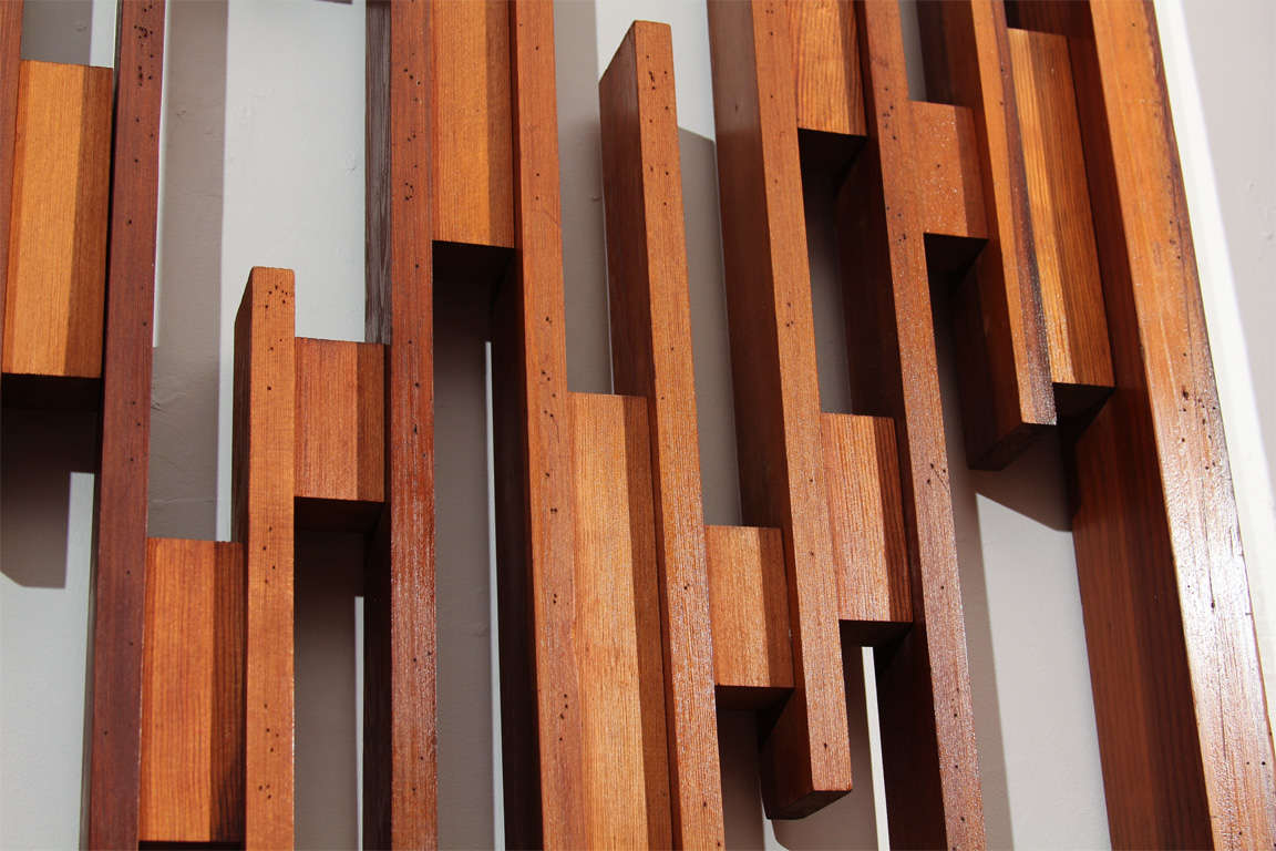 American Mid Century Wood Panels