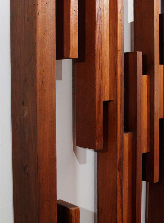 20th Century Mid Century Wood Panels
