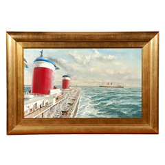 Robert Lloyd Ship Painting