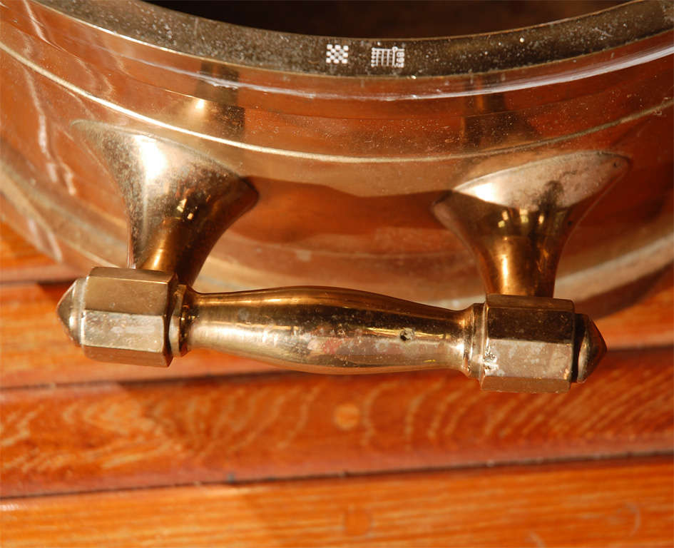 19th Century 1855 Imperial Half Bushel Brass Measure