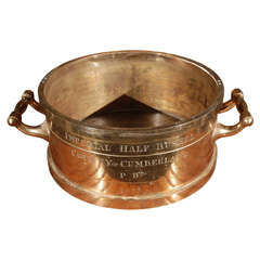1855 Imperial Half Bushel Brass Measure