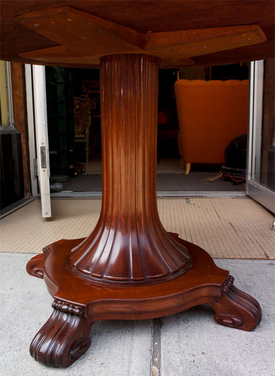 20th Century Round Pedestal Table