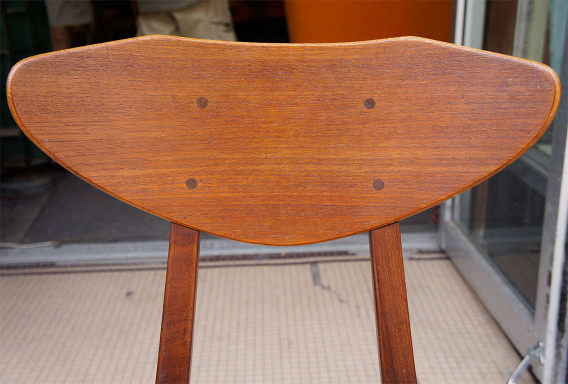 Set 6 'Tractor' Chairs by Kjaerulf Rasmussen and Richard Jensen at 1stDibs