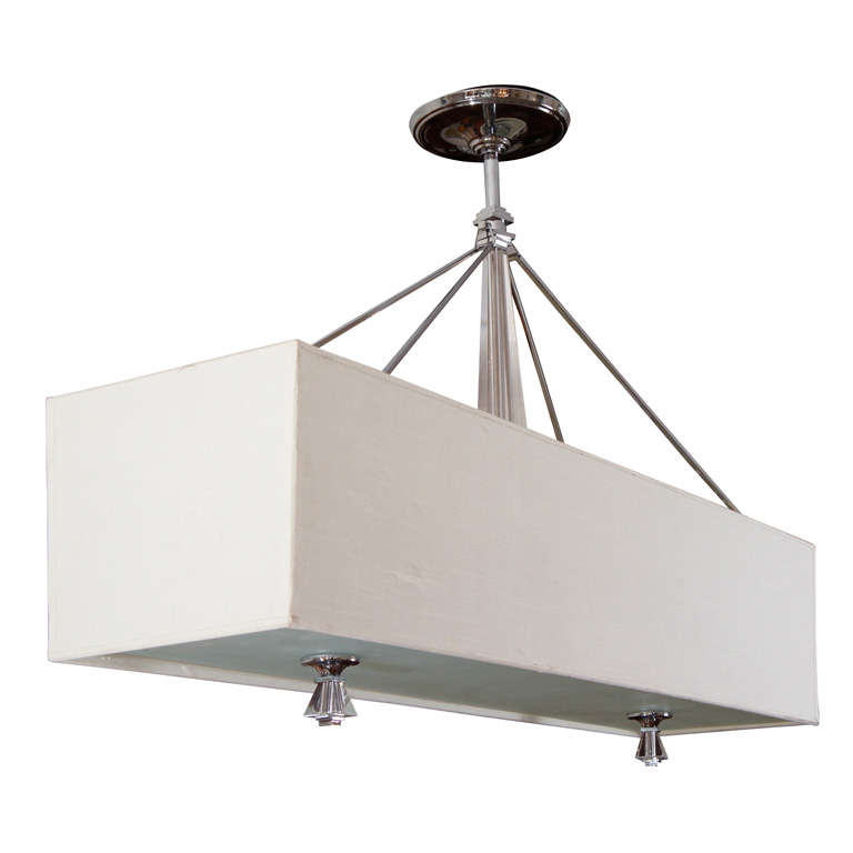 Rectangular Hanging Light Fixture