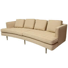 Edward Wormley Curved Sofa