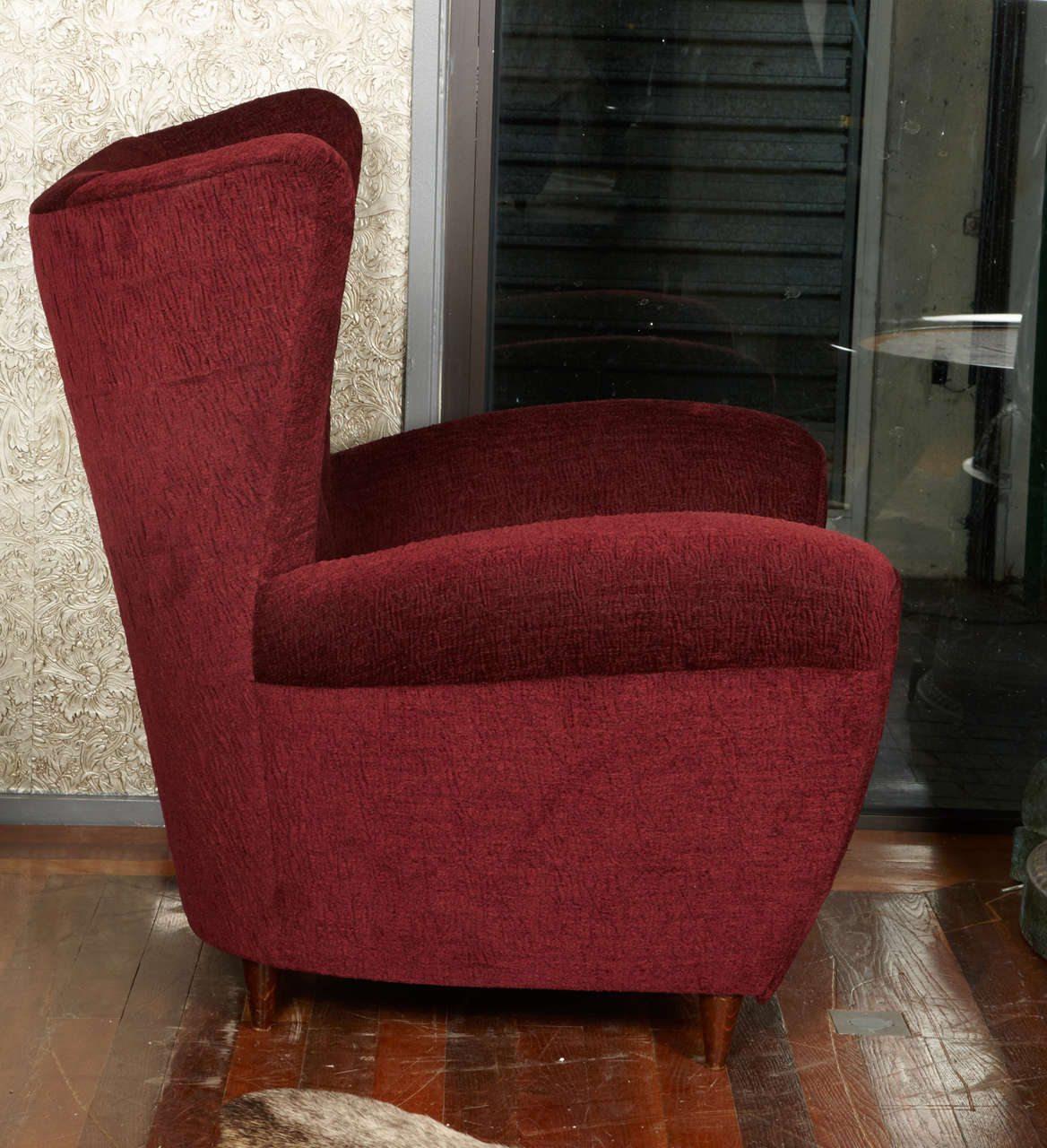 1950's pair of armchairs In Excellent Condition In Saint-Ouen (PARIS), FR