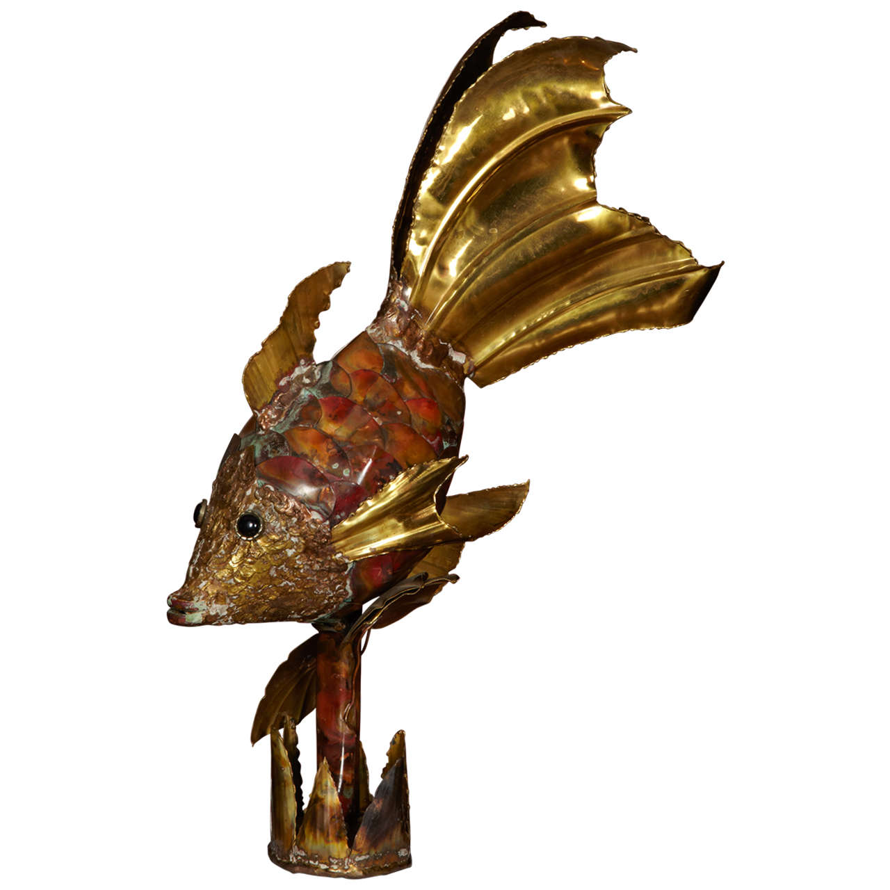 Original Fish Shaped Lamp For Sale at 1stDibs