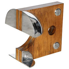 Rare 1970's table lamp by Serge Manzon 2