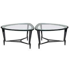 Pair of 1950's Italian side tables 10