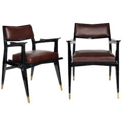 Fantastic pair of 1960's armchairs by Raphaël