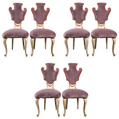 Set of Six Venetian Dining Chairs 3
