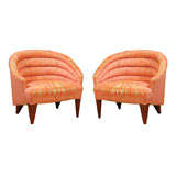 Dunbar "Janus" Line Slipper Chairs 3