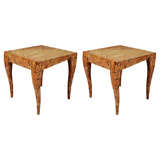 Pair of Side Tables by R & Y Augousti