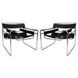 Pair of Vintage Wassily Chairs by Marcel Breuer