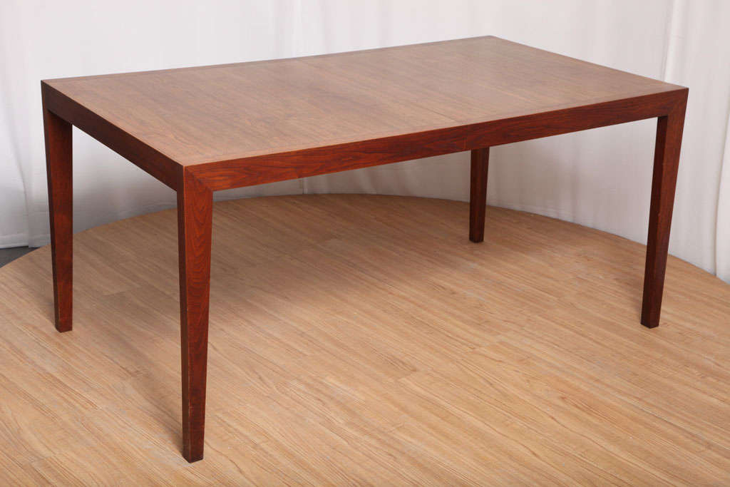 American Walnut Dining Table by Knoll