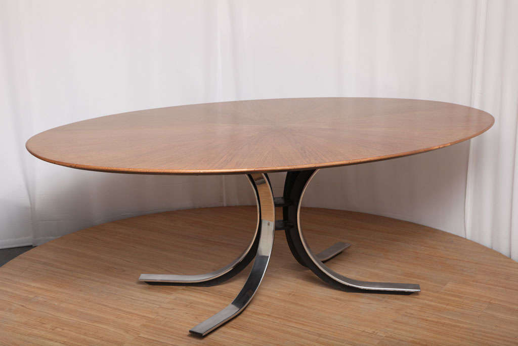 Mid-Century Modern Dining Table by Osvaldo Borsani