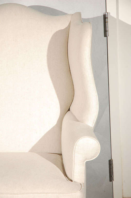 English Wing Back Arm Chair