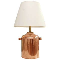 Antique Copper Lamp