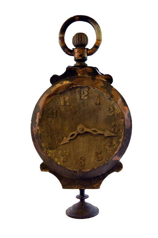 Copper and Zinc Watch Sign