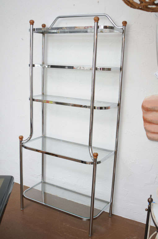 Chrome Etagere