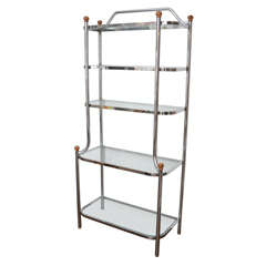 Chrome Etagere